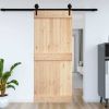 Door NARVIK 27.6"x82.7" Solid Wood Pine