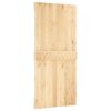 Door NARVIK 37.4"x82.7" Solid Wood Pine