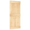 Door NARVIK 35.4"x82.7" Solid Wood Pine