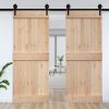 Door NARVIK 37.4"x82.7" Solid Wood Pine