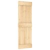 Door NARVIK 27.6"x82.7" Solid Wood Pine