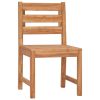 Patio Chairs 6 pcs Solid Wood Teak