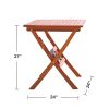 Malibu Outdoor Folding Bistro Table