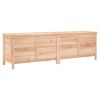 Patio Storage Box 78.1"x19.7"x22.2" Solid Wood Fir