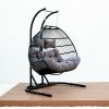 Modern Muse FOLDING DOUBLE SWING CHAIR w/CUSHION