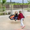 Outdoor Round Flying Saucer Tree Swing Set