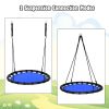 Outdoor Round Flying Saucer Tree Swing Set