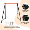 Metal Swing Stand Swing Sets for Backyard,Powder Coated Swing Frame of Swing Set with Extra Side Bars,880 Lbs Heavy-Duty A-Frame Outdoor Swing Fits Sw