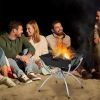 Outdoor Travel Portable 3-in-1 Camping Campfire Grill