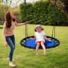 Outdoor Round Flying Saucer Tree Swing Set