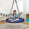 Outdoor Round Flying Saucer Tree Swing Set