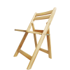 Comfort Leisure Wood Folding Chair(Set of 2),Walnut, 18.1\"x24.8\""x29.5\"""