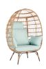 Outdoor Garden Rattan Egg Swing Chair Hanging Chair