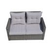 Direct Wicker Outdoor Patio Conversation Set with Storage Box with Cushion