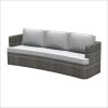 Direct Wicker 4-Piece Outdoor Wicker Sofa Daybed Set Patio Furniture Sunbed