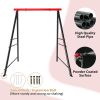 Metal Swing Stand Swing Sets for Backyard,Powder Coated Swing Frame of Swing Set with Extra Side Bars,880 Lbs Heavy-Duty A-Frame Outdoor Swing Fits Sw