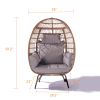 Outdoor Garden Rattan Egg Swing Chair Hanging Chair