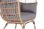 Outdoor Garden Rattan Egg Swing Chair Hanging Chair