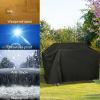 57-inch BBQ Grill Cover Weather Resistant Outdoor Barbeque Grill Covers UV Resistant